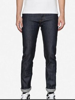 3sixteen NT-100x Narrow Tapered Indigo Selvedge Jeans size 33